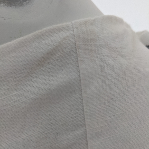 Banana Republic Sz 14 Black/White Strapless Dress - Picture 6 of 9